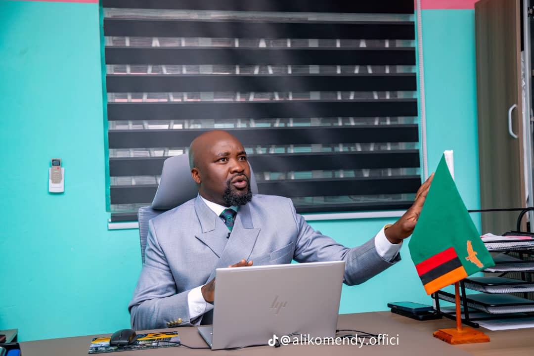 Portrait of Aliko Mendy at work